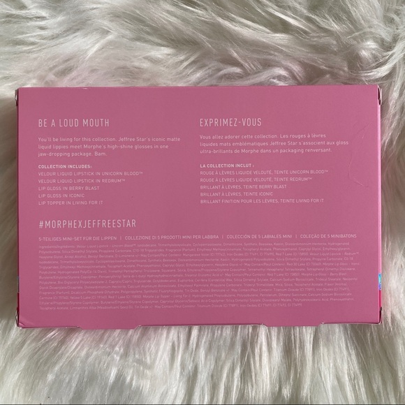 Jeffree star x Morphe Iconic Bolds Lipsticks - Picture 2 of 2